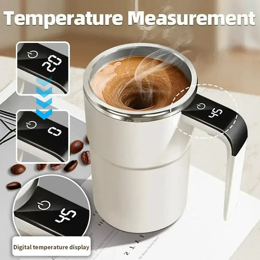 Self Stirring Mug with LCD Screen